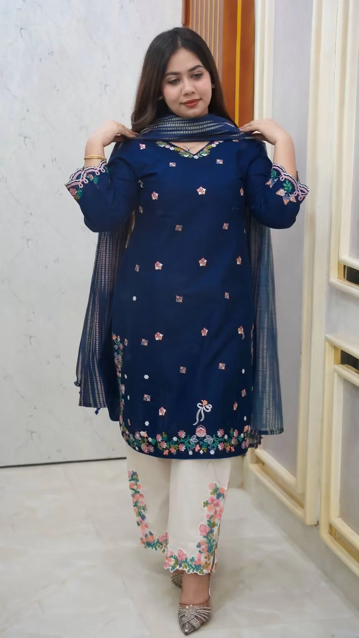 নেভি ব্লু প্রিমিয়াম থ্রি-পিস কালেকশন