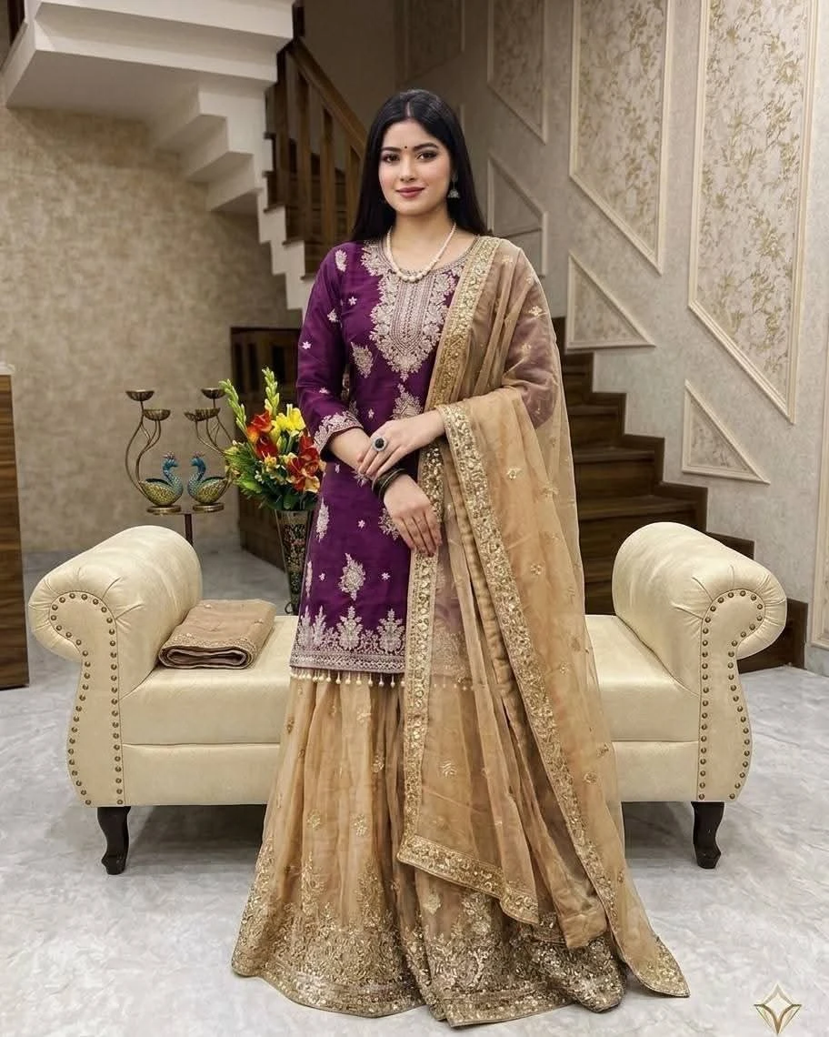 Indian Premium Jimmy Choo Sharara Collection